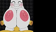 toriel's massive tits banged in game