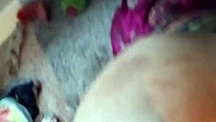 fingering my ex girlfriend's ass makes her scream and moan for big cock