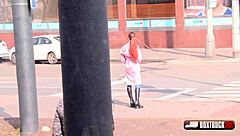 Simona Dreweova Sucks and Bangs Stranger in Public Fucktruck