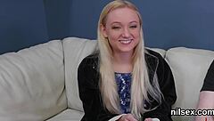 Young girl taken to extreme depths in intense anal session