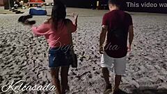 African, Latina, and American couples indulge in outdoor amateur sex