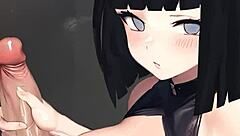 Hinata Delivers Hot Handjob POV