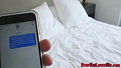 Teen 18+ Gets Cummed on by Stepbro in Hardcore Interracial Big Cock Action