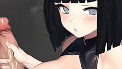 Hinata Delivers Hot Handjob POV