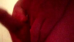 hard gay cock gets ass fucked while masturbating in intense session