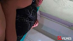 Paty bumbum's big ass makes sandro lima lose control