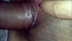 Hot Skinny Latina Gives to Husband Who Cums Inside Shaved Pussy