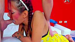 Destruction Of Candys Throat Leaving Her Face Drooling