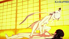 Yoimiya Fucks Ayaka With Futanari Cock