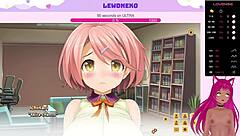 vtuber lewdneko plays love cubed part 3