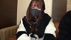 Misato Rides Old Man with Giant Tits and Ass