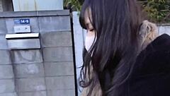 Japanese Wife Shakes Huge Tits in Wild Homemade Clip