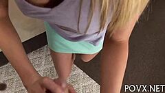 Brynn Tyler's Hot Blowjob Turns Rough