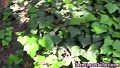 Can You Handle This Real Amateur Riding Cock Outdoors?