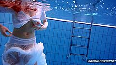 Amazing Hairy Underwater Show By Marketa