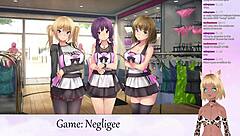 Vtuber Lewdneko Plays Negligee