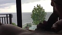 feeling adventurous while traveling, fucking this sexy ass with anal doggystyle blowjob and cumshot