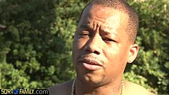 Can This Teen Seduce Her Ebony Stepdad?