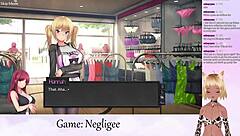 Vtuber Lewdneko Plays Negligee