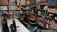 Teenrobbers com hot shoplifter eden sin gets fucked doggystyle with monster cock blowjob swallow cum