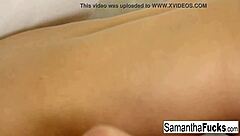 samantha saint and vanessa cage finger each other's pussies passionately.