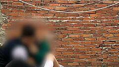 Public sex behind school salons