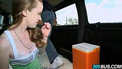 amateur blonde sucks monster cock in public