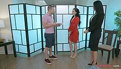 Voyeur Watches Whitney Wright And Reagan Foxx Massage And Fuck With Oiled Tits