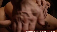 Homemade video of two young Australian sluts with big tits in BDSM domination