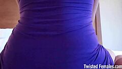 Mistress Dominates Slave With Big Ass Face Sitting