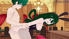 Bunny Girl Trio in Intense Hentai Action