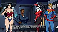 Harley Quinn gives blowjob in Infinity Crisis