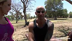 Does this teen take on cock?