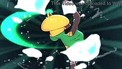 The INVADER Fights In Hentai Cartoon Style