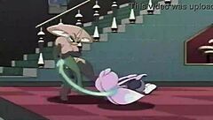 The INVADER Fights In Hentai Cartoon Style