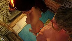 Emotional Handjob and Blowjob in Dragonporn Adventure