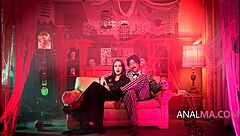 Mario's unexpected encounter with Princess's seductive stepmom on the Ouija board leads to a wild anal adventure