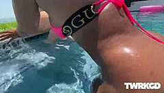 i watched uptown jenny and bad whitney fuck in the pool