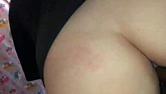 Is that latina teen riding her boyfriend's big black cock so wet and wild?