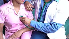 Indian doctor's naughty encounter with a patient in HD