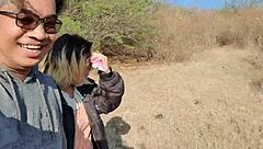 Beautiful girl in the tall grass!