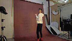 Melena Maria Rya Nude Backstage