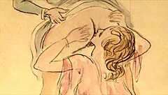 vintage erotic drawings from antique collections featuring retro anime and hentai styles.