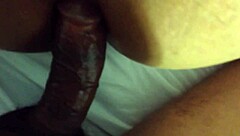 Dominican babe takes it in the ass