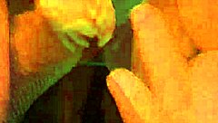 pillow play teases the camera man with handjob and blowjob