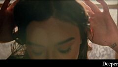 Nicole experiences intense face sitting and gagging in hardcore encounter