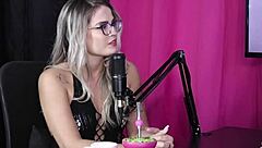 malu paz in sheer red lingerie experiences something new with a group