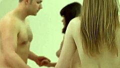 Euro teen dolly's first time in hardcore threesome