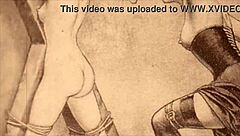 Vintage Erotic Illustration From Antique Era