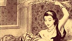 Classic animated art with a sensual twist